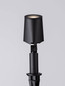 Preview: Nova Luce Erdspießleuchte Spy schwenkbar GU10 IP65 salzwasserfest Schwarz Aluminium 19cm 9030155