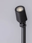 Preview: Nova Luce Wegeleuchte Spy schwenkbar GU10 IP65 salzwasserfest Schwarz Aluminium 50cm 9030156