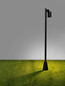 Preview: Nova Luce Wegeleuchte Spy schwenkbar GU10 IP65 salzwasserfest Schwarz Aluminium 100cm 9030157