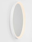 Preview: Nova Luce LED Spiegel Onar 21W warmweiss 3000K IP44 Weiß Aluminium Spiegelglas Ø58cm 9030500
