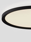 Preview: Nova Luce LED Deckenleuchte Aoton dimmbar 35W CCT warm-/neutralweiss 2700/3000/4000K Schwarz Aluminium Metall Ø40cm 9030509