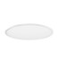 Preview: Nova Luce LED Deckenleuchte Aoton dimmbar 55W CCT warm-/neutralweiss 2700/3000/4000K Weiß Aluminium Metall Ø60cm 9030511
