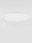 Preview: Nova Luce LED Deckenleuchte Aoton dimmbar 55W CCT warm-/neutralweiss 2700/3000/4000K Weiß Aluminium Metall Ø60cm 9030511