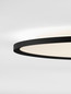 Preview: Nova Luce LED Deckenleuchte Aoton dimmbar 55W CCT warm-/neutralweiss 2700/3000/4000K Schwarz Aluminium Metall Ø60cm 9030512