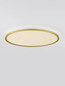 Preview: Nova Luce LED Deckenleuchte Aoton dimmbar 55W CCT warm-/neutralweiss 2700/3000/4000K Gold Aluminium Metall Ø60cm 9030513