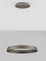 Preview: Nova Luce LED Pendelleuchte Ormi dimmbar 38W CCT warmweiss 2700/3000K Champagnergold Aluminium Ø45cm 9030520