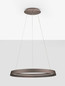 Preview: Nova Luce LED Pendelleuchte Ormi dimmbar 52W CCT warmweiss 2700/3000K Champagnergold Aluminium Ø60cm 9030523