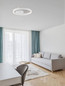 Preview: Nova Luce LED Deckenleuchte Hedra dimmbar 40W warmweiss 3000K Weiß Aluminium Metall Ø40cm 9030524