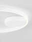 Preview: Nova Luce LED Deckenleuchte Hedra dimmbar 60W warmweiss 3000K Weiß Aluminium Metall Ø60cm 9030526