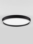 Preview: Nova Luce LED Deckenleuchte Istos dimmbar 38W CCT warm-/neutralweiss 2700/3000/4000K Schwarz Aluminium Metall Ø50cm 9030529
