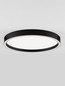 Preview: Nova Luce LED Deckenleuchte Istos dimmbar 38W CCT warm-/neutralweiss 2700/3000/4000K Schwarz Aluminium Metall Ø50cm 9030529