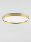 Preview: Nova Luce LED Deckenleuchte Istos dimmbar 38W CCT warm-/neutralweiss 2700/3000/4000K Gold Aluminium Metall Ø50cm 9030530