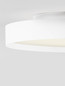 Preview: Nova Luce LED Deckenleuchte Roi dimmbar 37W CCT warm-/neutralweiss 2700/3000/4000K Weiß Aluminium Metall Ø40cm 9030531