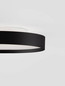 Preview: Nova Luce LED Deckenleuchte Roi dimmbar 37W CCT warm-/neutralweiss 2700/3000/4000K Schwarz Aluminium Metall Ø40cm 9030532