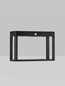 Preview: Nova Luce LED Solar-Sockelleuchte Berni 2W warmweiss 3000K Bewegungsmelder IP65 Schwarz Aluminium 15,5cm 9030565