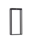 Preview: Nova Luce LED Solar-Wegeleuchte Berni 2W warmweiss 3000K Bewegungsmelder IP65 Schwarz Aluminium 50cm 9030566