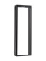 Preview: Nova Luce LED Solar-Wegeleuchte Berni 2W warmweiss 3000K Bewegungsmelder IP65 Schwarz Aluminium 70cm 9030567