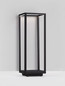 Preview: Nova Luce LED Wegeleuchte Misti 9W warmweiss 3000K IP65 Schwarz Aluminium 50cm 9030569