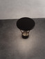 Preview: Nova Luce LED Sockelleuchte Virtus 16W warmweiss 3000K IP65 Schwarz Aluminium 33cm 9030572