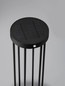 Preview: Nova Luce LED Solar-Wegeleuchte Aigo 2W warmweiss 3000K Bewegungsmelder IP65 salzwasserfest Schwarz Aluminium 50cm 9030582