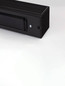 Preview: Nova Luce LED Solar-Wandleuchte Brown 2W warmweiss 3000K Bewegungsmelder IP65 salzwasserfest Schwarz Holz Aluminium 24x24cm 9030583