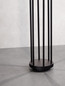 Preview: Nova Luce LED Wegeleuchte Nereus 8W warmweiss 3000K IP65 Schwarz Aluminium 75cm 9030588