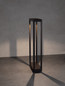 Preview: Nova Luce LED Wegeleuchte Cosmic 8W warmweiss 3000K IP65 Schwarz Aluminium 50cm 9030590