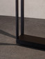 Preview: Nova Luce LED Wegeleuchte Cosmic 8W warmweiss 3000K IP65 Schwarz Aluminium 75cm 9030591