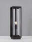 Preview: Nova Luce Wegeleuchte Pacific E27 IP65 Schwarz Aluminium 50cm 9030603