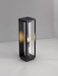 Preview: Nova Luce Wegeleuchte Pacific E27 IP65 Schwarz Aluminium 50cm 9030603
