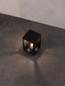 Preview: Nova Luce Sockelleuchte Pacific E27 IP65 Schwarz Aluminium 22cm 9030606