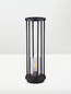 Preview: Nova Luce Wegeleuchte Elysium E27 IP65 salzwasserfest Schwarz Aluminium 50cm 9030629
