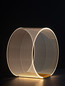 Preview: Nova Luce LED Tischleuchte Valentin dimmbar 14W warmweiss 3000K Gold Aluminium 28x28cm 9030637