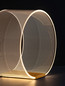 Preview: Nova Luce LED Tischleuchte Valentin dimmbar 14W warmweiss 3000K Gold Aluminium 28x28cm 9030637