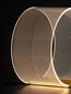 Preview: Nova Luce LED Tischleuchte Valentin dimmbar 14W warmweiss 3000K Gold Aluminium 28x28cm 9030637