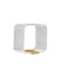 Preview: Nova Luce LED Tischleuchte Valentin dimmbar 14W warmweiss 3000K Gold Aluminium 24x24cm 9030638