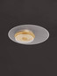 Preview: Nova Luce LED Deckenleuchte Copo dimmbar 35W warmweiss 3000K Messinggold Aluminium Ø60cm 9030641