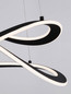 Preview: Nova Luce LED Pendelleuchte Celestia dimmbar 87W warmweiss 3000K Schwarz Aluminium Ø60cm 9030644