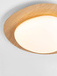 Preview: Nova Luce LED Deckenleuchte Nimbus dimmbar 21W warmweiss 3000K Holz Stahl Aluminium Ø47cm 9030648