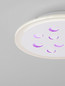 Preview: Nova Luce LED Deckenleuchte Astro dimmbar 19W warmweiss 3000K Weiß Aluminium Ø30cm 9030649