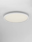 Preview: Nova Luce LED Deckenleuchte Chet dimmbar 49W CCT warm-/neutralweiss 2700-5000K Weiß Aluminium Ø58cm 9030652