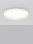 Preview: Nova Luce LED Deckenleuchte Chet dimmbar 30W CCT warm-/neutralweiss 2700-5000K Weiß Aluminium Ø39cm 9030653