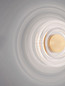 Preview: Nova Luce LED Wandleuchte Onrid 5W warmweiss 3000K Gold Aluminium Ø18cm 9030654