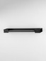 Preview: Nova Luce LED Wandleuchte Arga 12W warmweiss 3000K IP44 Schwarz Aluminium 45x10cm 9030703
