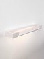 Preview: Nova Luce LED Wandleuchte Arga 12W warmweiss 3000K IP44 Weiß Aluminium 45x10cm 9030704