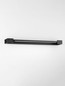 Preview: Nova Luce LED Wandleuchte Arga 17W warmweiss 3000K IP44 Schwarz Aluminium 60x10cm 9030705
