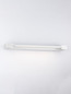 Preview: Nova Luce LED Wandleuchte Arga 17W warmweiss 3000K IP44 Weiß Aluminium 60x10cm 9030706