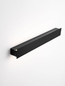 Preview: Nova Luce LED Außen-Wandleuchte Path 11W warmweiss 3000K IP65 salzwasserfest Schwarz Aluminium 50x6cm 9030707