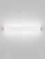 Preview: Nova Luce LED Außen-Wandleuchte Path 11W warmweiss 3000K IP65 salzwasserfest Weiß Aluminium 50x6cm 9030708