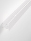 Preview: Nova Luce LED Außen-Wandleuchte Path 19W warmweiss 3000K IP65 salzwasserfest Weiß Aluminium 100x6cm 9030710